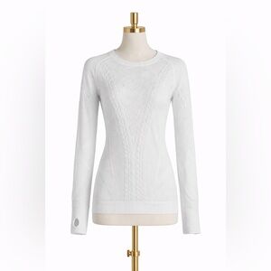 Lululemon Athletica White Long Sleeve Top